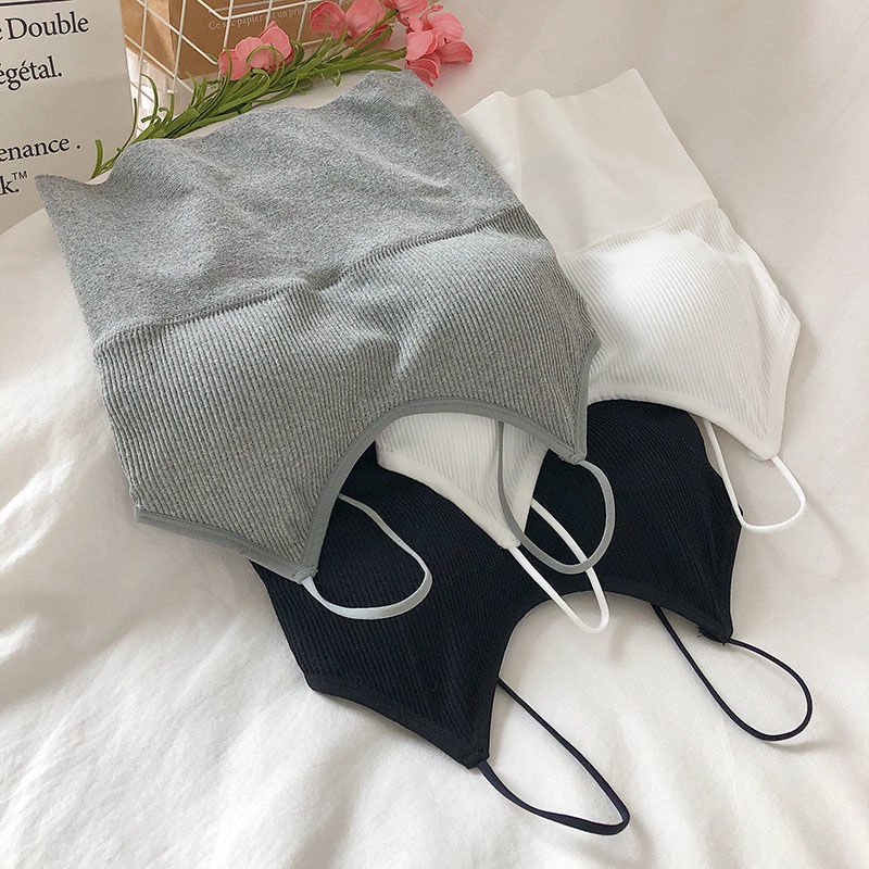 Áo Lót Thể Thao Hai Dây Có Đệm Ngực Chống Chói Dành Cho Nữ