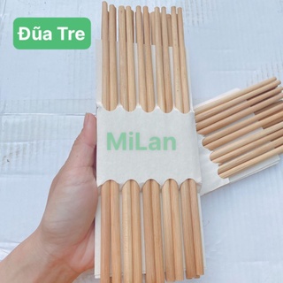Bộ 20 đôi đũa tre tự nhiên siêu rẻ