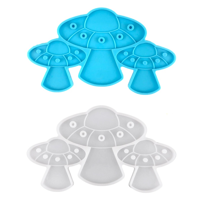 Khuôn Silicone Làm Mặt Trang Sức Hình UFO Độc Đáo
