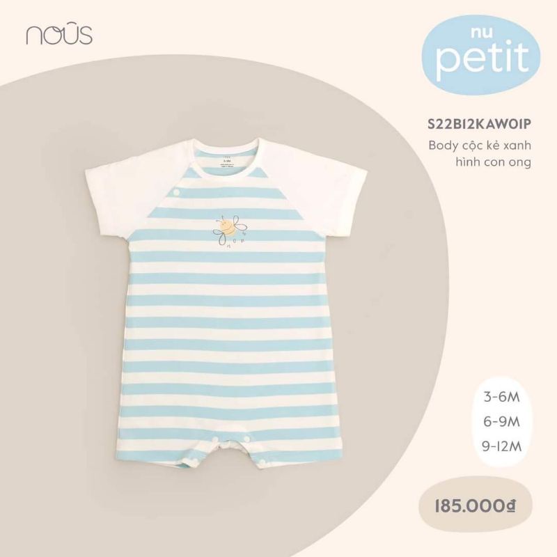 BODY CỘC TAY CHO BÉ