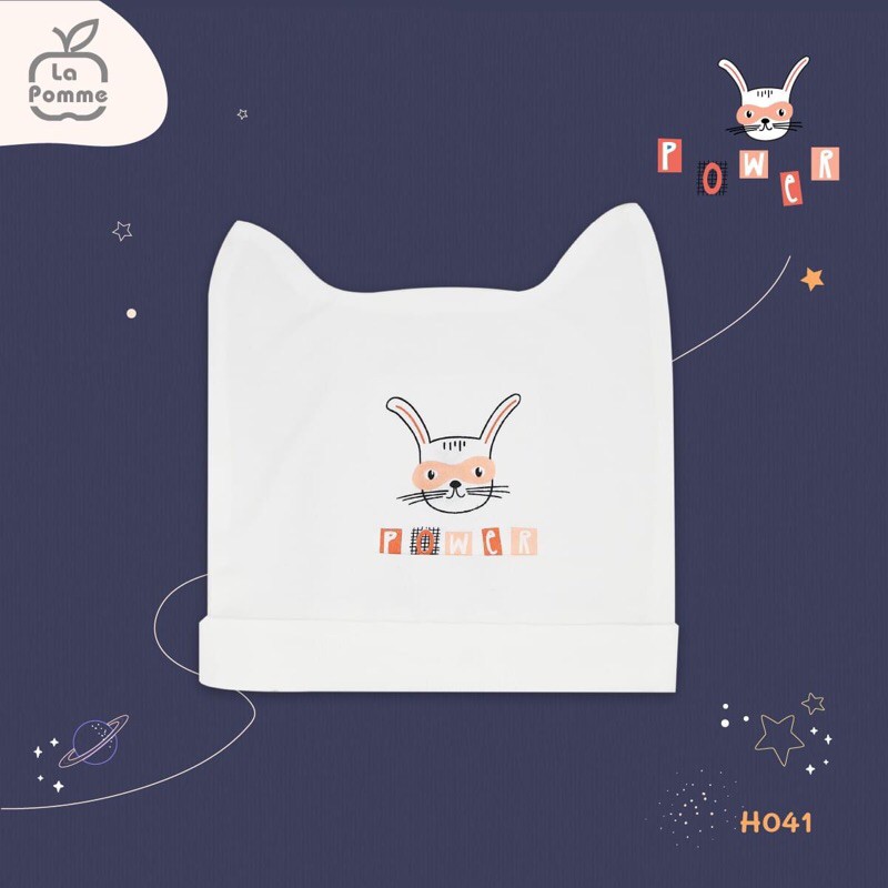 Nón sơ sinh Lapomme mẫu hero