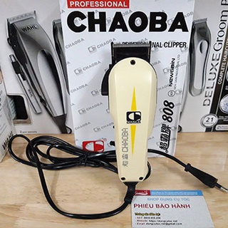 Tông Đơ hớt tóc gia đình CHAOBA 808,tông đơ điện có dây cắt tóc chuyen nghiệp và gia đình