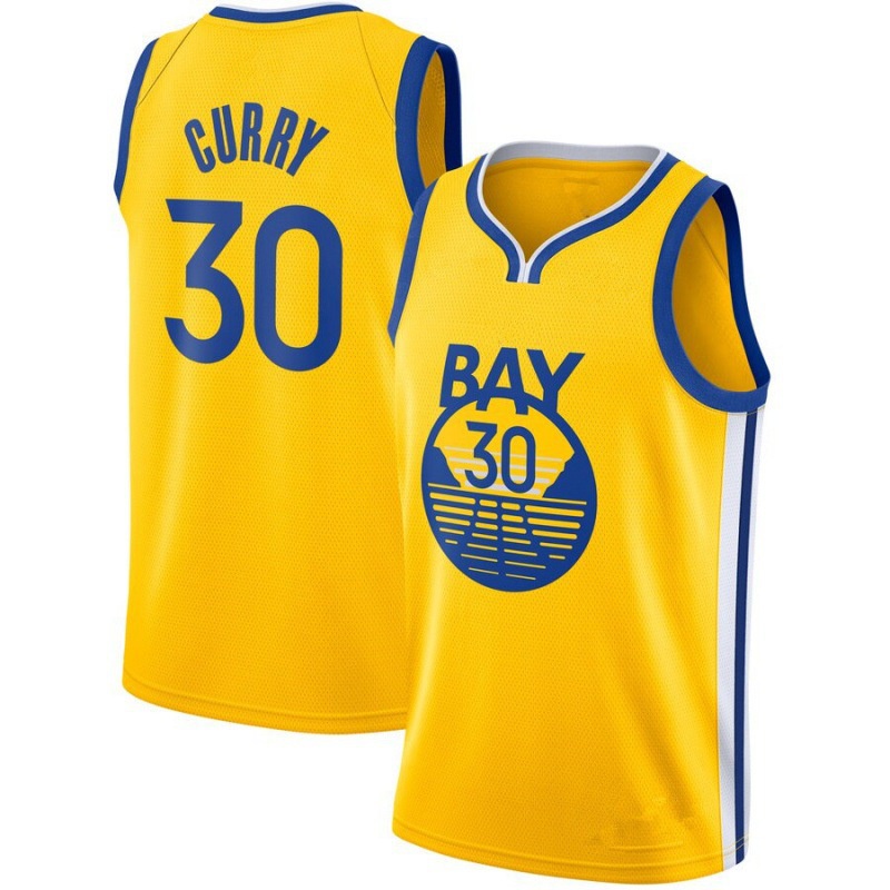 Áo Bóng Rổ NBA Jersey Warriors 30 Phiên Bản Thành Phố Năm 2021#Áo Bóng Rổ curry Thompson Năng Động Thời Trang