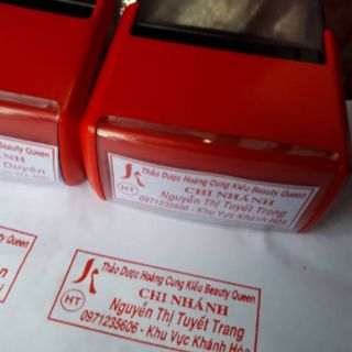 Mộc dấu theo yêu cầu