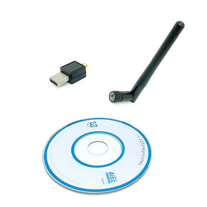 USB thu wifi cho máy tính 802.11 có Anten