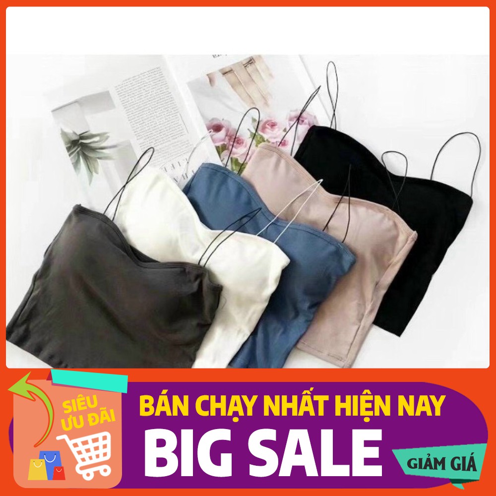 🔥NEW HOT🔥 Áo 2 Dây Cúp Ngưc Có Đệm Mút Hàng Đẹp