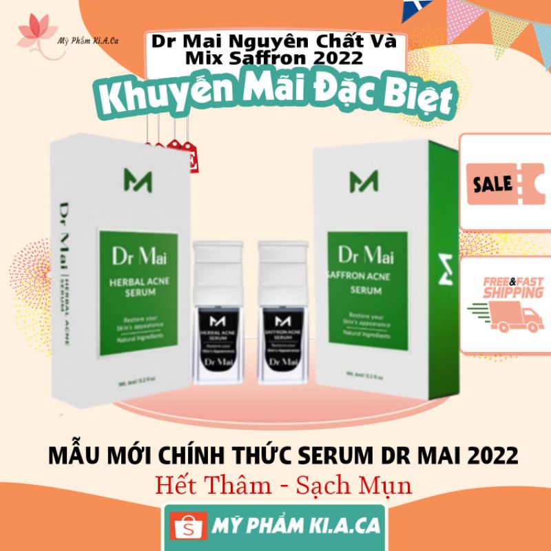 Dr Mai, Dr Mai sạch mụn, hết thâm - sản phẩm chính hãng