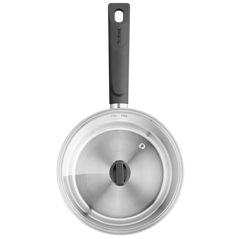 Quánh nồi inox cao cấp Tefal Simpleo nắp thủy tinh trong suốt - GD.Tefal.QuanhSimpleo