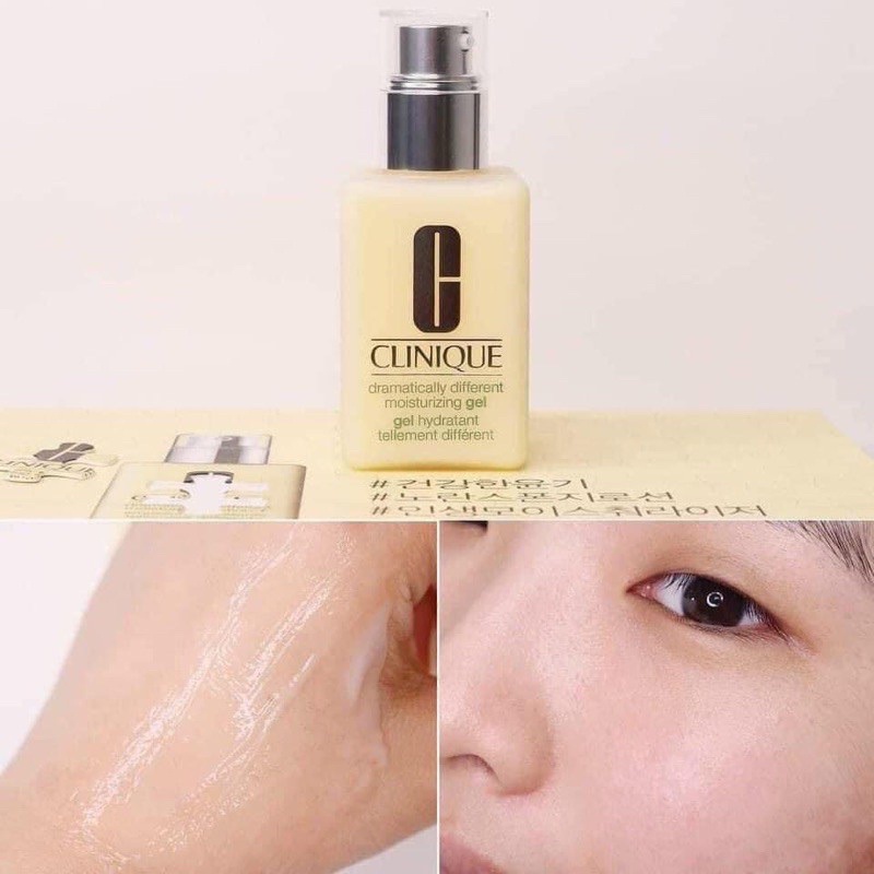 KEM DƯỠNG CHO DA DẦU + DA KHÔ CLINIQUE DRAMATICALLY DIFFERENT MOISTURIZING GEL/LOTION