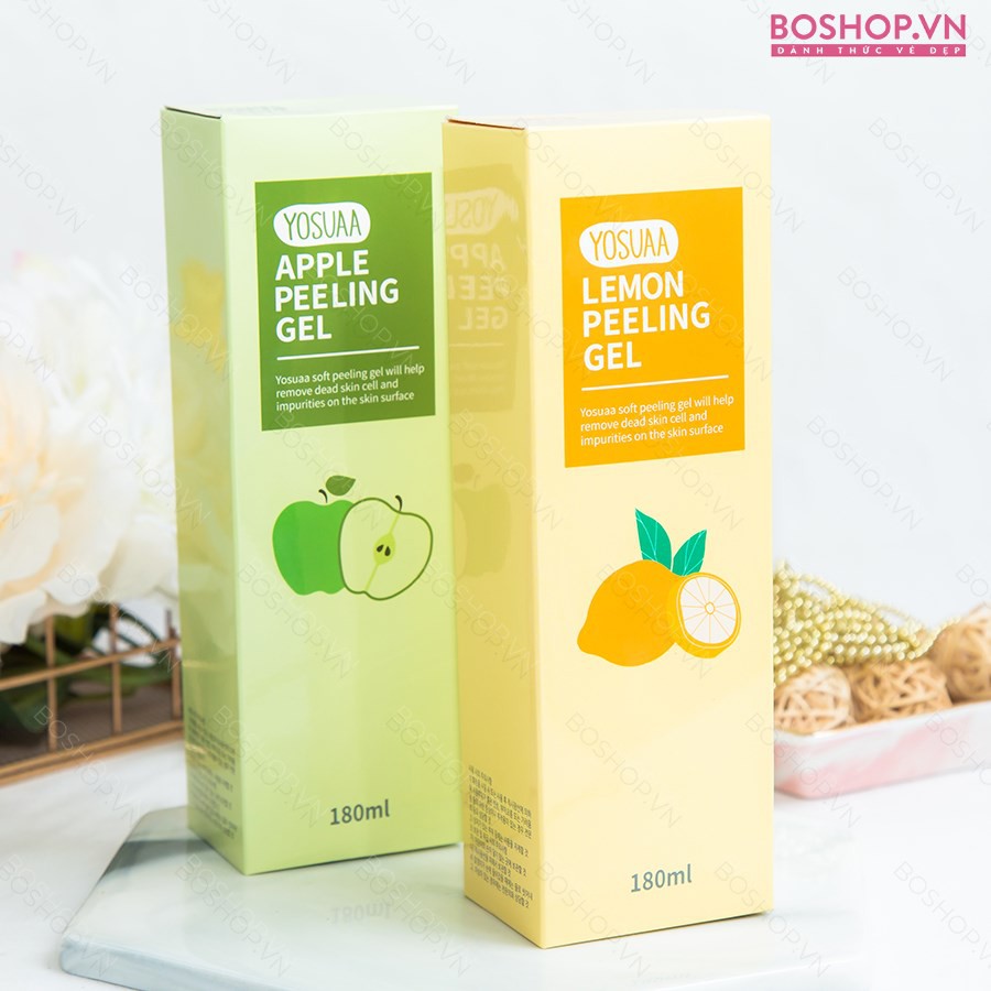 GEL TẨY TẾ BÀO CHẾT LÀM SÁNG DA YOSUAA PEELING GEL 180ML CHÍNH HÃNG - 4732