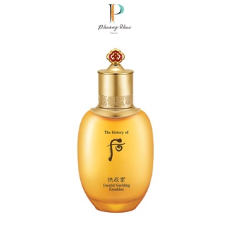 Sữa Dưỡng Ẩm Chống Lão Hóa Whoo Essential Nourishing Emulsion 110ml