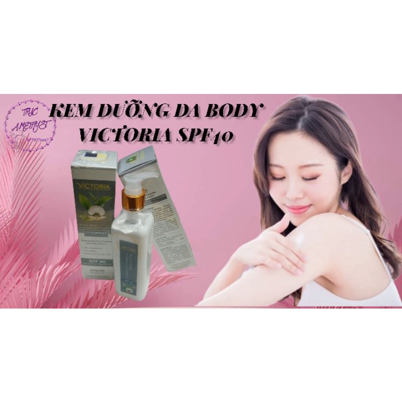 KEM DƯỠNG TRẮNG DA VICTORIA BODY