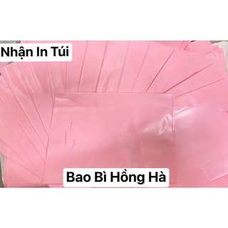 Túi ni lông pe dẻo màu HỒNG PASTEL các cơ pe hàng bóng dẻo,túi hột xoài Hồng pastel