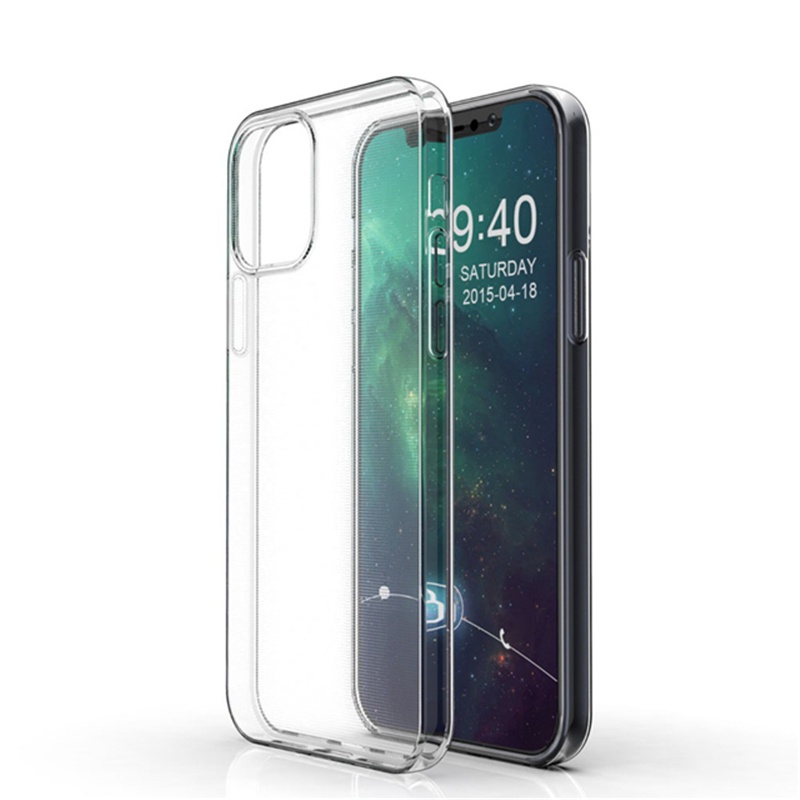 Ốp điện thoại silicon dẻo trong suốt chất lượng cao cho IPhone 13 12 Mini Pro Max Plus