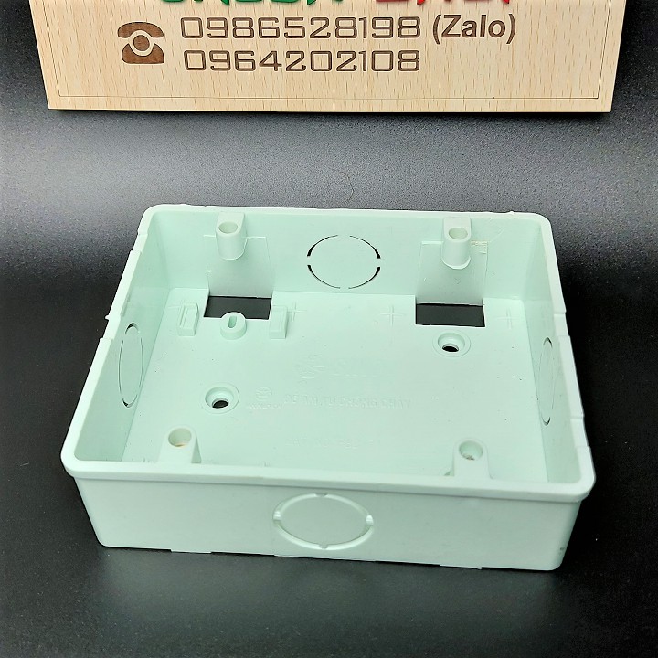 Đế âm đôi SINO dùng lắp 2 mặt liền