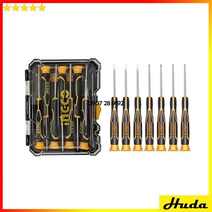 Bộ tua vít sửa đồng hồ Tuốc nơ vít sửa chữa linh kiện điện tử Total Ingco