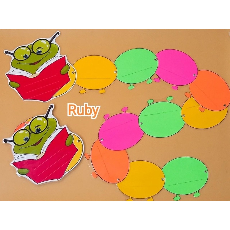 Bé sâu thông minh - Đồ dùng dạy học Ruby