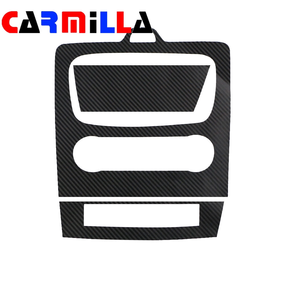 Miếng dán bảng điều hoà sợi carbon 3D 3 màu phụ kiện ô tô Ford Focus 2 2009 2010 2011 2012 2013