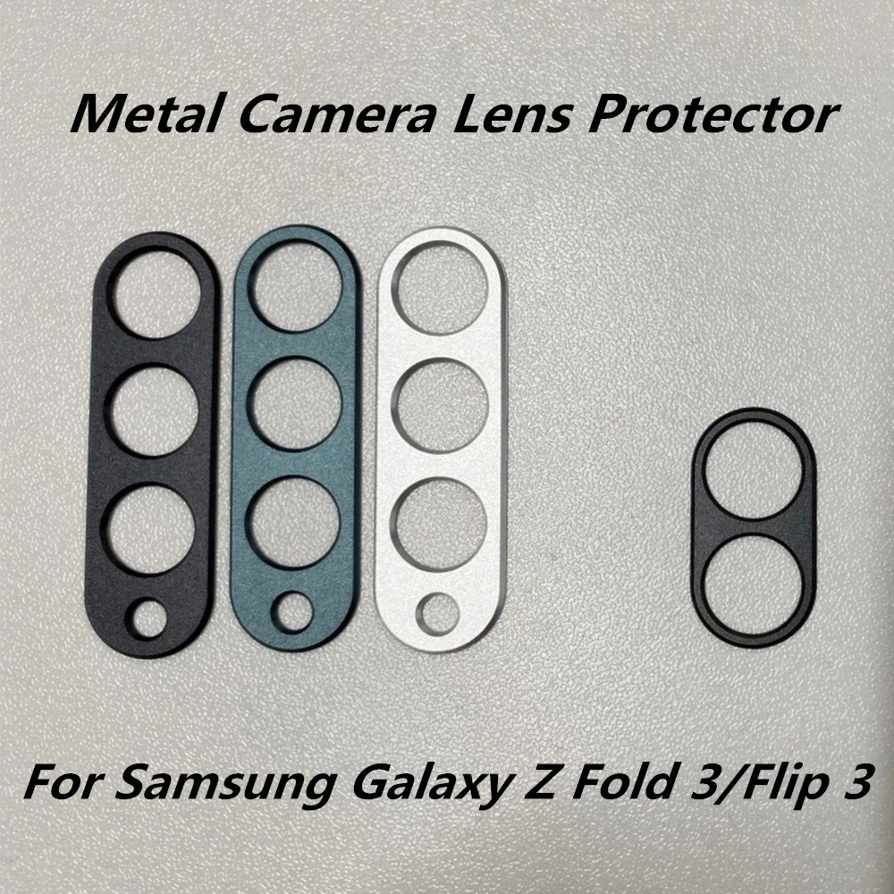 Ốp Điện Thoại Bảo Vệ Ống Kính Máy Ảnh Bằng Hợp Kim Chống Trầy Xước Cho Samsung Galaxy Z Fold Flip 3