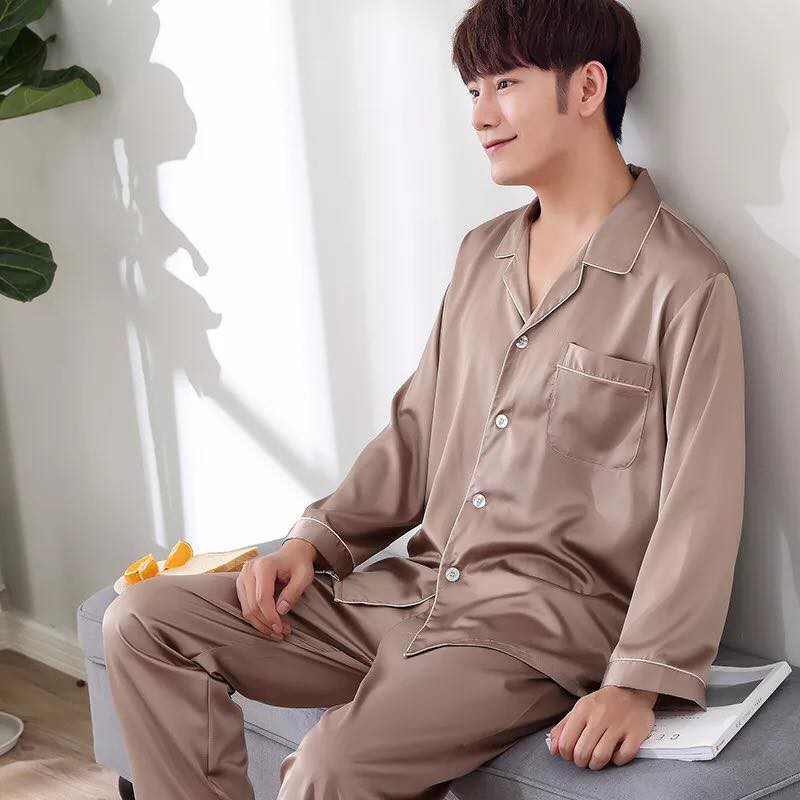 (HÀNG SẴN) Bộ dài tay pijama nam hàng QCCC | BigBuy360 - bigbuy360.vn