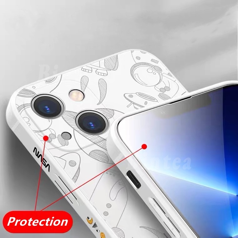 Ốp Điện Thoại In Hình Phi Hành Gia Cho Samsung A24 A14 A04E A13 A03S A02S A03 A12 A51 A71 A50S A30S A50 A30 A20 A10 A10S A20S A11