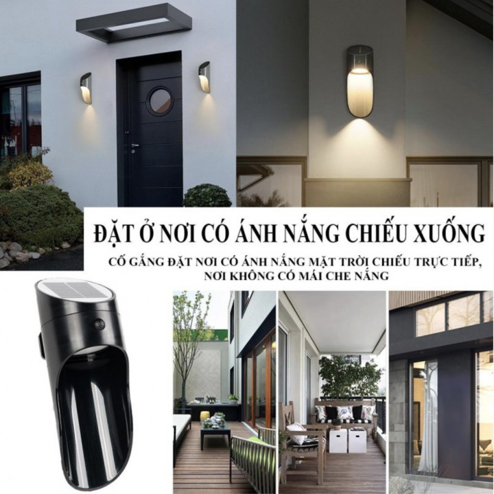 Đèn LED cảm ứng sử dụng năng lượng mặt trời không tốn điện