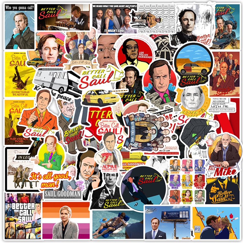 100Pcs/Set ❉ Better Call Saul Series A Stickers ❉ DIY Fashion Waterproof Doodle Decals Stickers