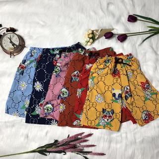 [BÁN LỖ - SALE SỐC] Set 4 Quần ống suông mềm mịn Chất lụa cho bé gái mặc cực thích - Ảnh Thật