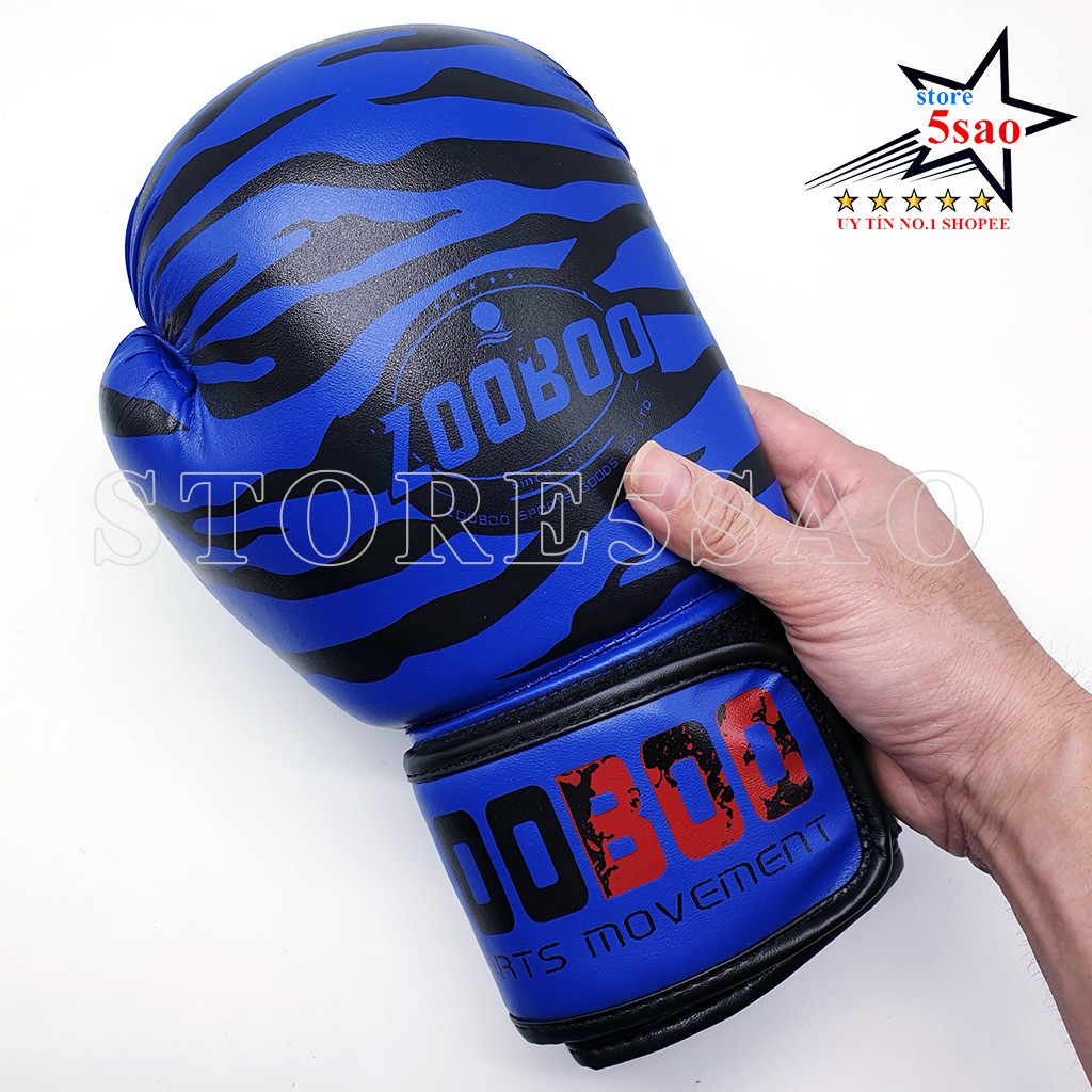 Găng tay boxing Zooboo loại tốt ⚡FREESHIP⚡ Găng tay đấm bốc giá rẻ [ bản new 2021 ]