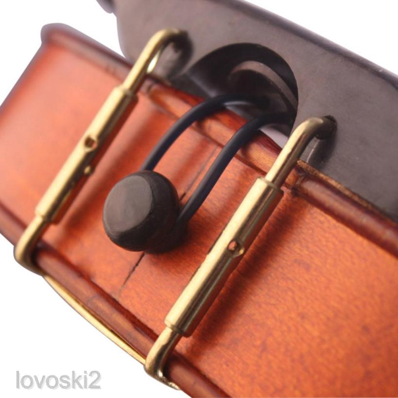 Finest Full Size Violin Fiddle Tail Pin DIY Violin Parts for Violinist Black