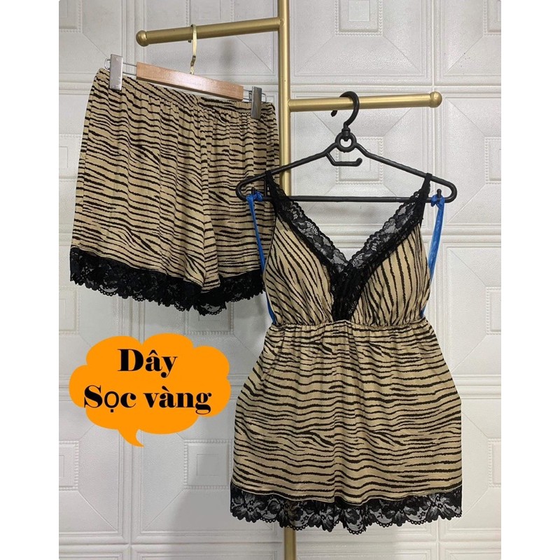 đồ ngủ 2 dây thun đẹp