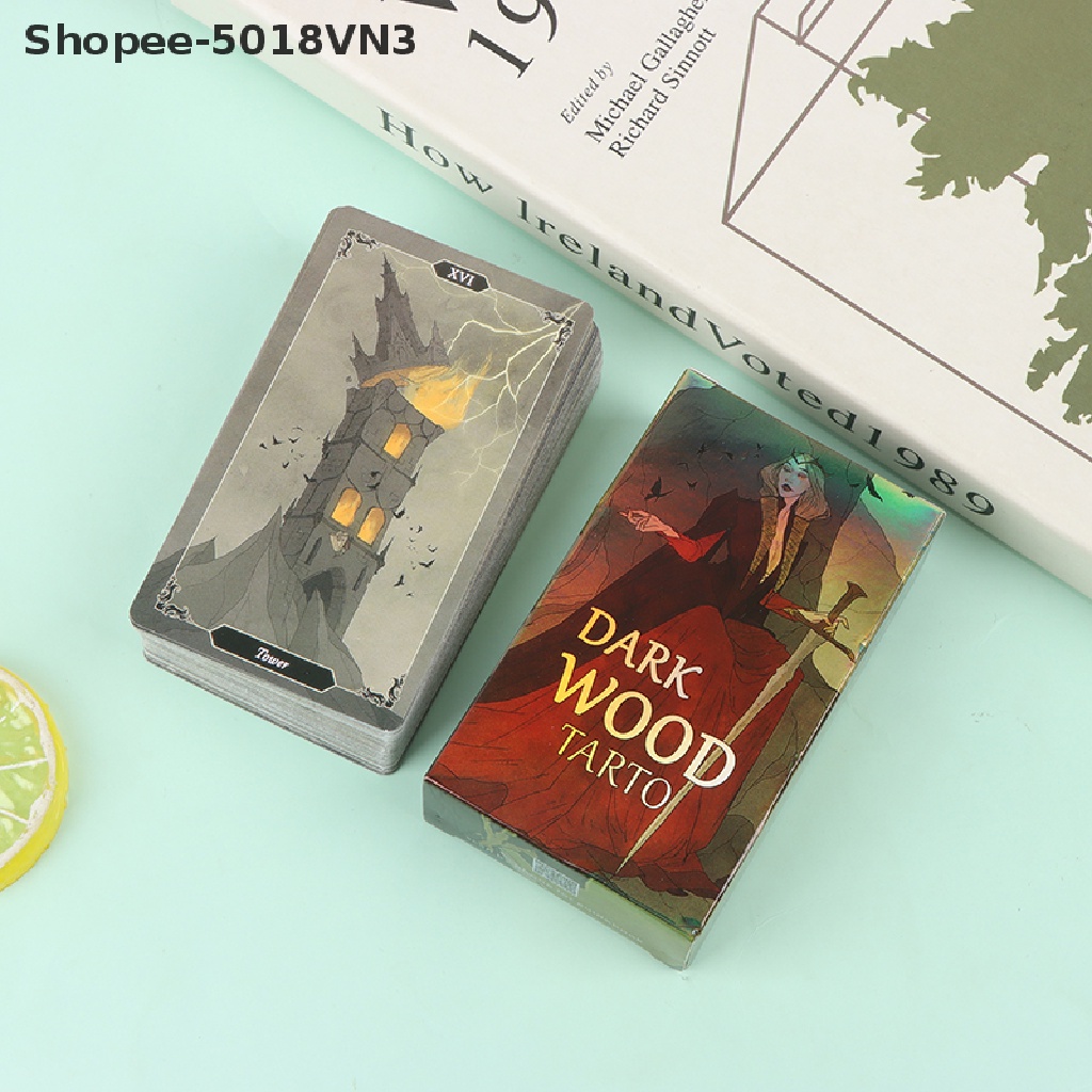 Bộ Bài Tarot Gỗ Sẫm 5018VN3