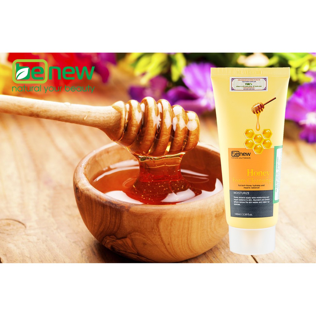 Sữa rửa mặt mật ong BENEW Honey 100ml