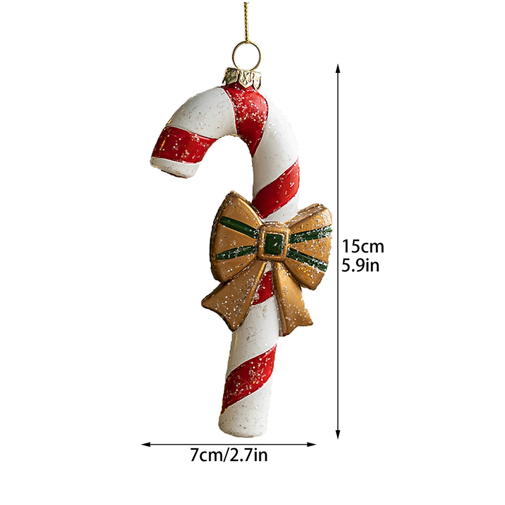 Ngôi nhà treo trang trí cây thông Noel dễ thương