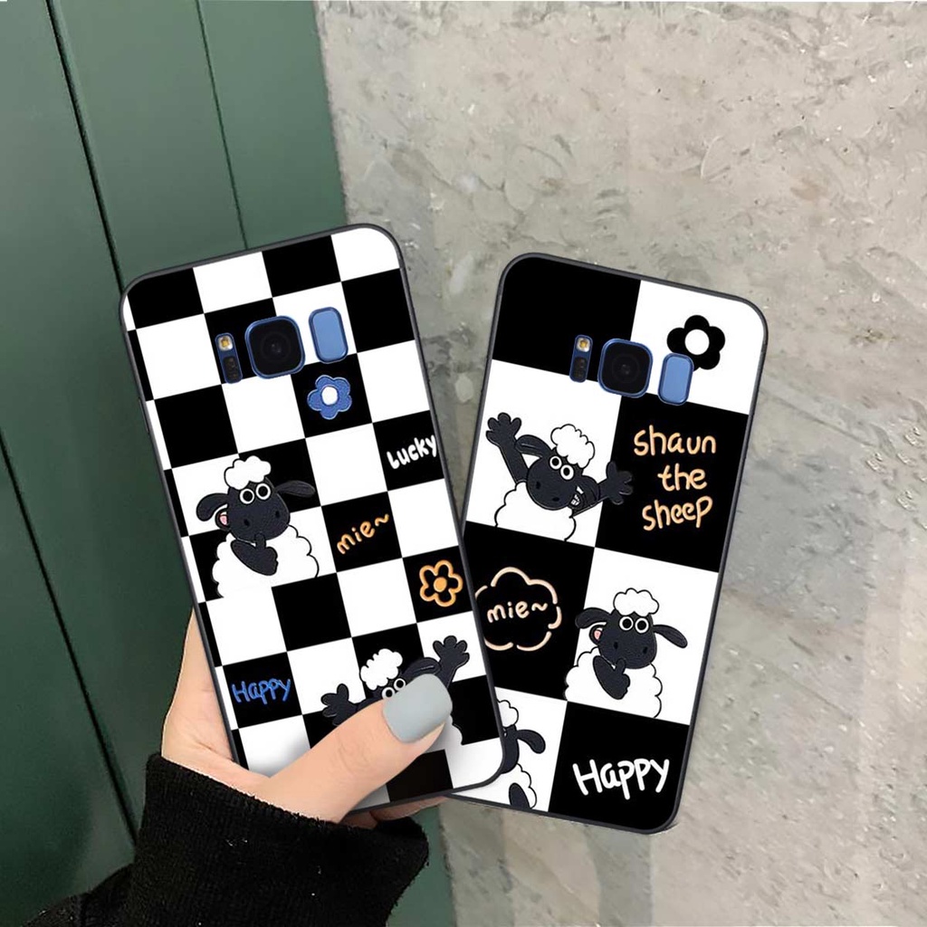 Ốp lưng điện thoại Samsung S8 / S8 Plus / S8+ astronaut, bear leopart, sheep, vỏ ốp rẻ bền đẹp