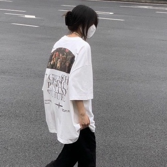 Set áo great kèm quần caro chìm nữ - bộ thun cộc tay dáng suông mix quần dài, cá tính HOT