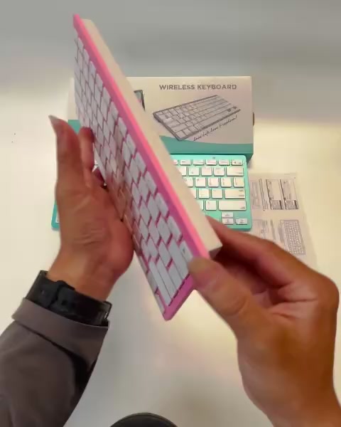 Bàn Phím Không Dây Kết Nối Bluetooth cho điện thoại ipad máy tính bảng và Chuột cổng USB cho PC, laptop , tivi | BigBuy360 - bigbuy360.vn