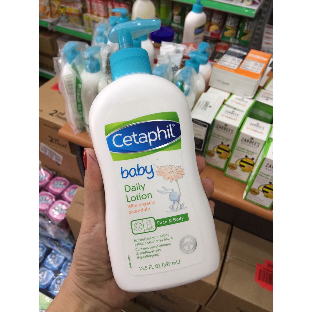 [HÀNG MỸ] Sữa Dưỡng Thể Cho Bé Cetaphil Baby Daily Lotion 399ml