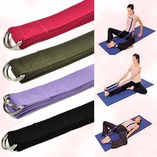 Dây Tập Yoga Cotton Loại Tốt Giá Rẻ 1m8 x3,8cm - Mềm Mại Thoải Mái Không Bị Cấn Tay