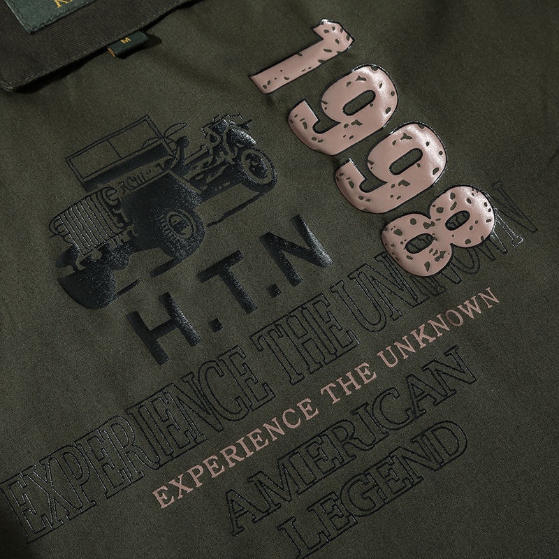 Áo Khoác Cotton Lót Nhung Phong Cách Quân Đội Thời Trang Thu Đông Mới 2022 Cho Nam