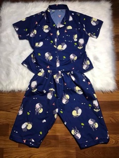 Đồ bộ pijama lửng bigsize