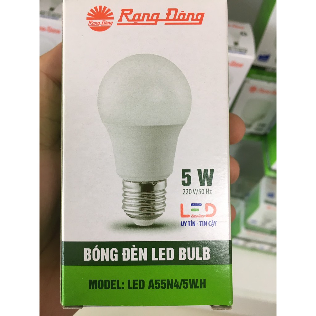 Đèn Led Buld tròn Rạng Đông 3W, 5W, 7W, 9W, 12W