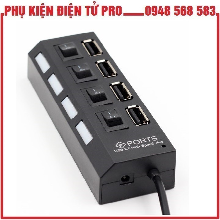 Bộ Chia Usb Thành 4 Cổng - Hub Usb 4 Cổng