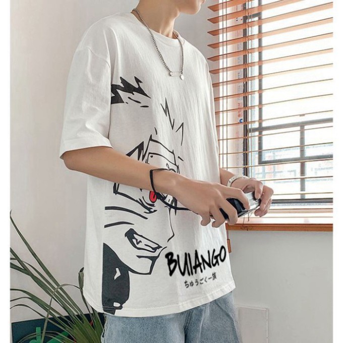 Áo thun, áo phông tay lỡ form rộng oversize anime hoạt hình NARUTO M503 DH KL SHOP 01SHOP