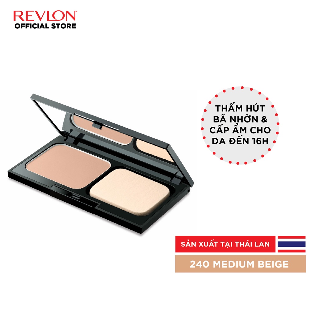 [Thêm vào giỏ hàng để nhận quà] Phấn nền lâu trôi 2in1  - Revlon Colorstay Powder Foundation 10g