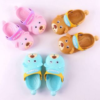 Giày sục cao su hình chú GẤU 2019- có đuôi