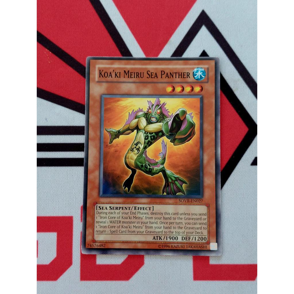 [ Đỗ Lạc Shop ] Thẻ Bài Mint90 Yugioh Monster Koa'ki Meiru Sea Panther - SOVR-EN027 - Common
