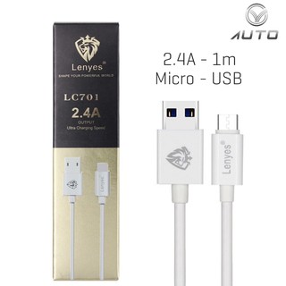 Cáp sạc nhanh LENYES dài 1M cho iphone, ipad