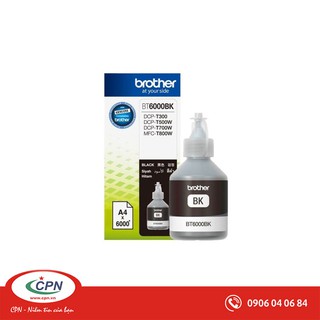 Mực in phun Brother BT-6000BK dùng cho máy T300/T700/T800