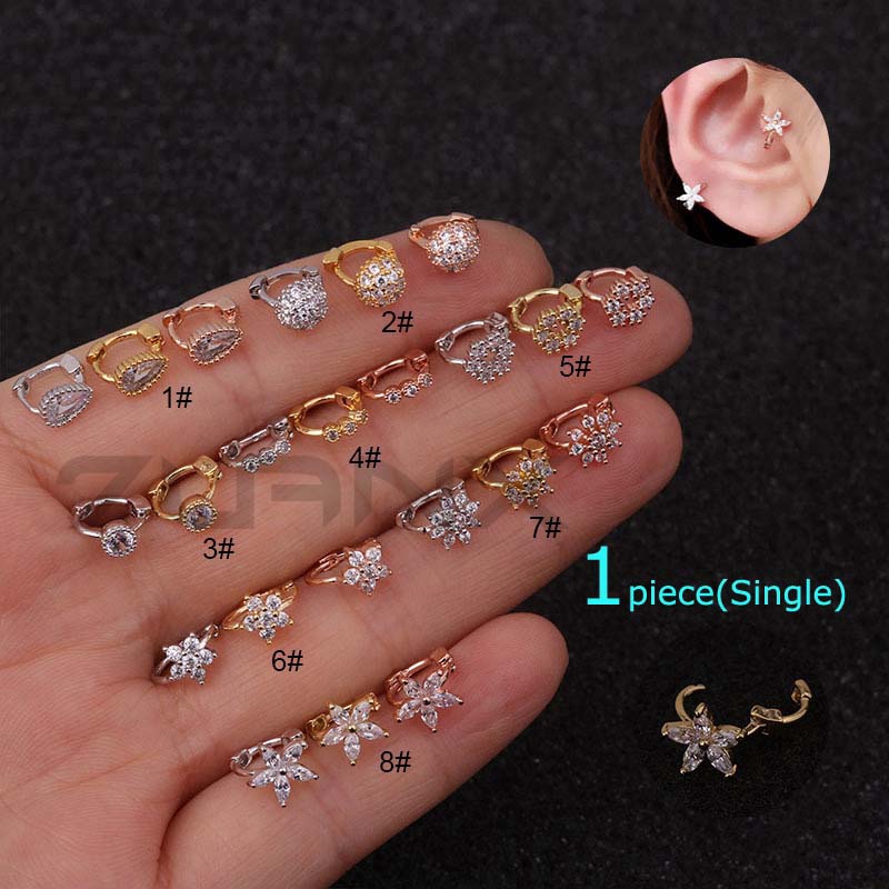 Khuyên Tai Hình Tròn Nhỏ 5mm